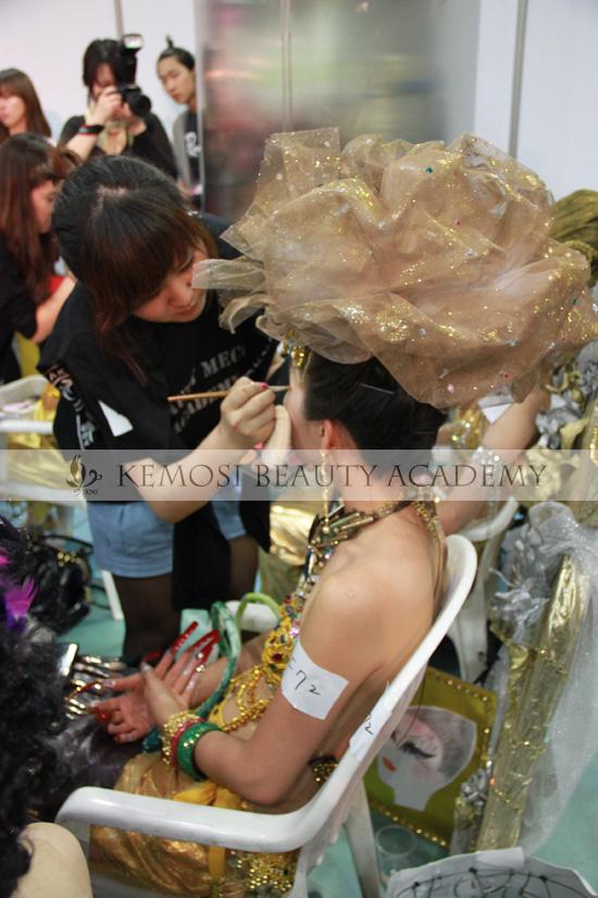 2010首爾國際彩妝大賽現場