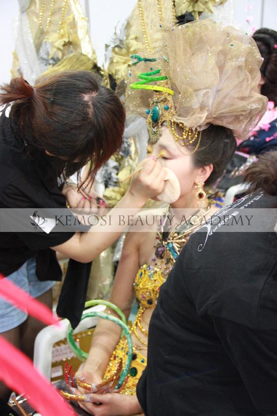 2010首爾國際彩妝大賽現場