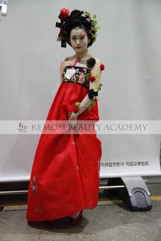 2010首爾國際彩妝大賽現場