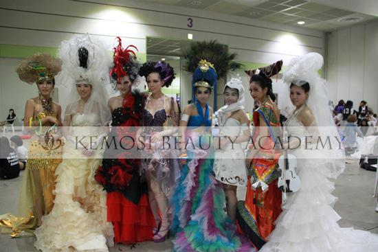 2010首爾國際彩妝大賽現場