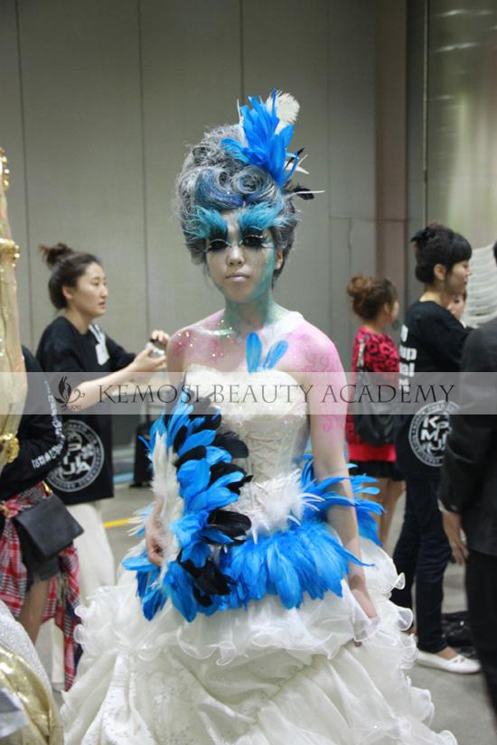 2010首爾國際彩妝大賽現場