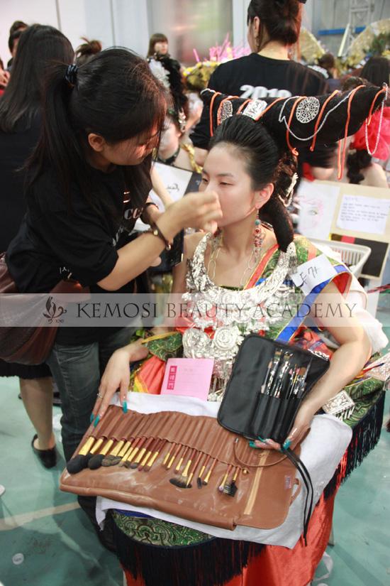 2010首爾國際彩妝大賽現場