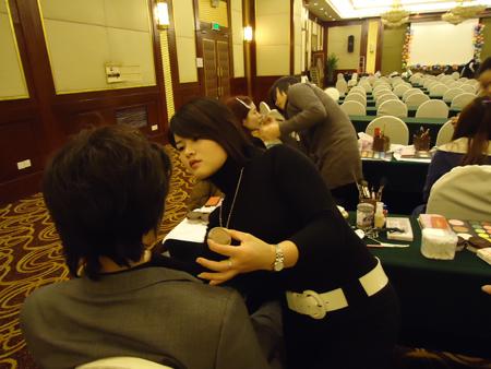 20110119金酷游戲公司年會化妝造型