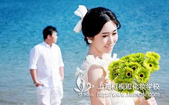 2012年12月上海婚博會即將舉行，柯模思教你學化完美新娘妝