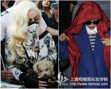 霧霾天氣：楊冪、張柏芝Lady  GaGa 戴口罩 戴出另類潮流
