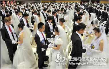 化妝師需求量驚人：韓國新春3500對新人浪漫集體婚禮