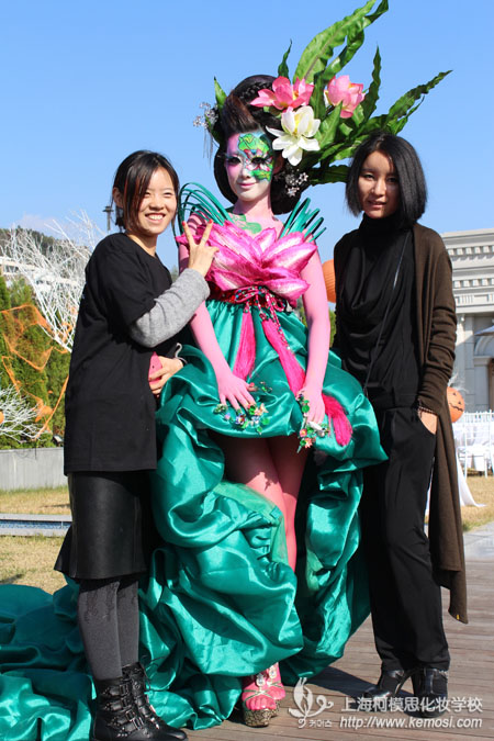 2013首爾世界人體彩繪大賽柯模思代表中國參賽作品