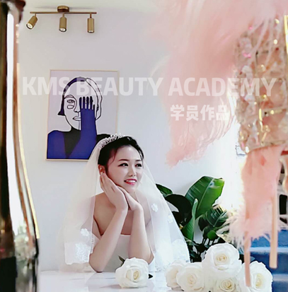 新娘妝面