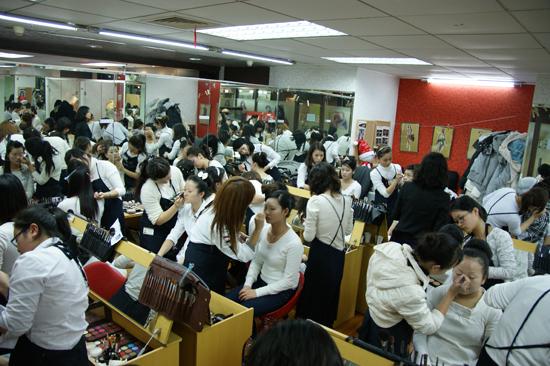 2009年12月韓國化妝師等級認證考試