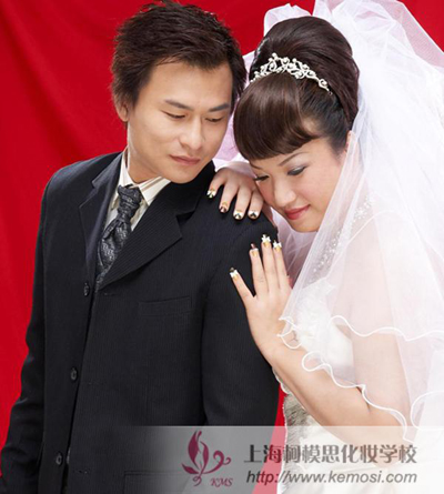 帥氣新郎妝 新郎和新娘