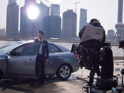 起亞汽車廣告拍攝化妝造型