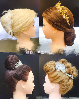 新娘發(fā)型作品